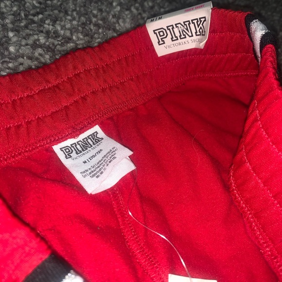 Red Victoria Secret PINK shorts - Picture 3 of 4